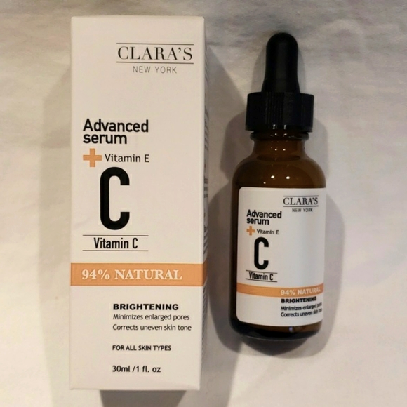 Clara’s New York Brightening Vitamin C Facial Serum  1 oz. - Picture 1 of 12